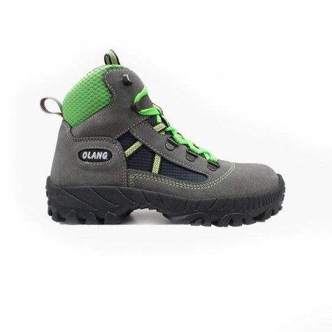 Olang Scarponcino Trekking per Bambini Grigio Asfalto