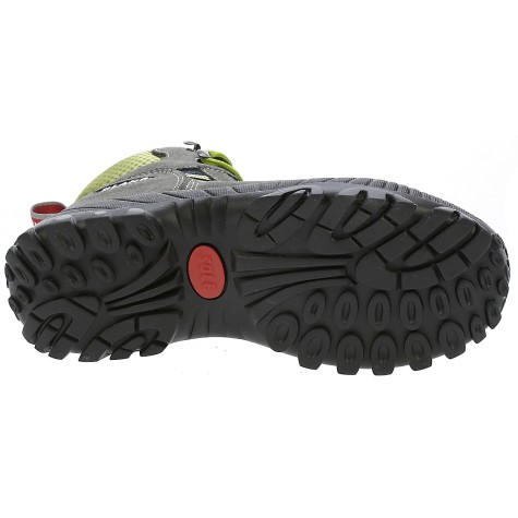 Olang Scarponcino Trekking per Bambini Grigio Asfalto Idrorepellente e Suola InVibram