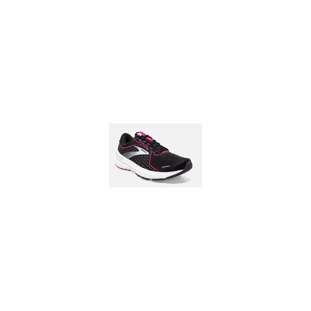 Brooks adrenaline GT21 Per transizioni tallone-punta ancora più fluide, l’intera intersuola è ammortizzata con tecnologia DNA LO