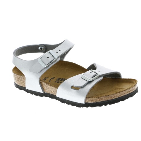 BIRKENSTOCK RIO KIDS SILVER