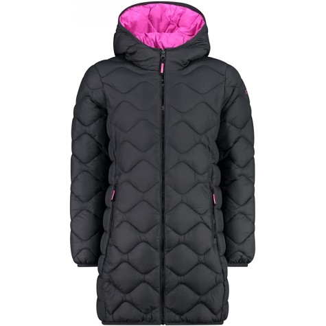 CMP PIUMINO KID G COAT FIX HOOD