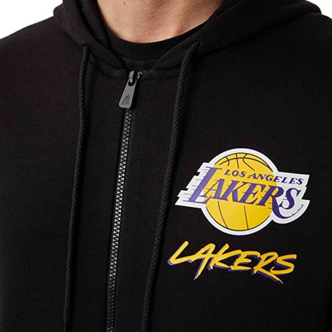 NEW ERA NBA FELPA ZIP LOS ANGELES LAKERS