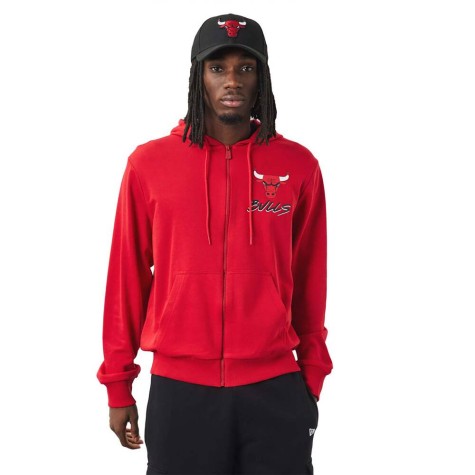 NEW ERA FELPA ZIP CHICAGO BULLS