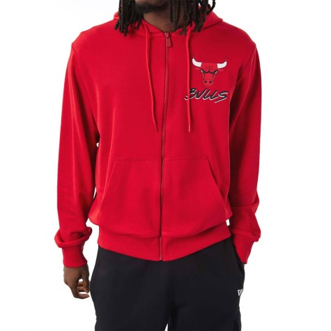 NEW ERA FELPA ZIP CHICAGO BULLS