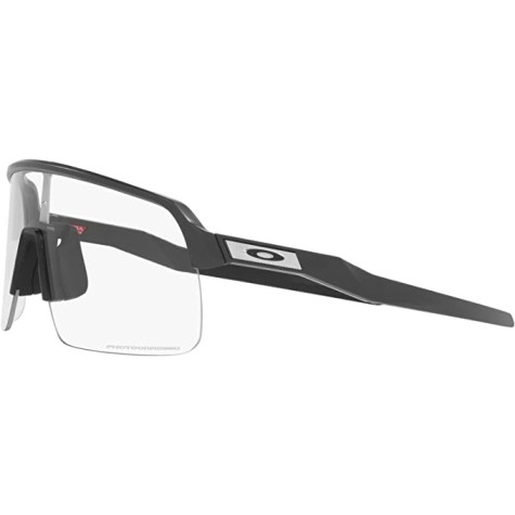 OAKLEY EVZERO BLADES MATTE BLACK CLEAR 50% IRID PHOTO