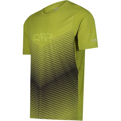 CMP MAN T-SHIRT RUN VERDE