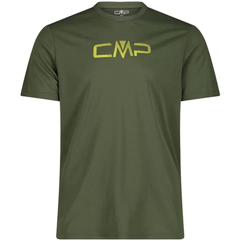CMP MAN T-SHIRT RUN VERDE