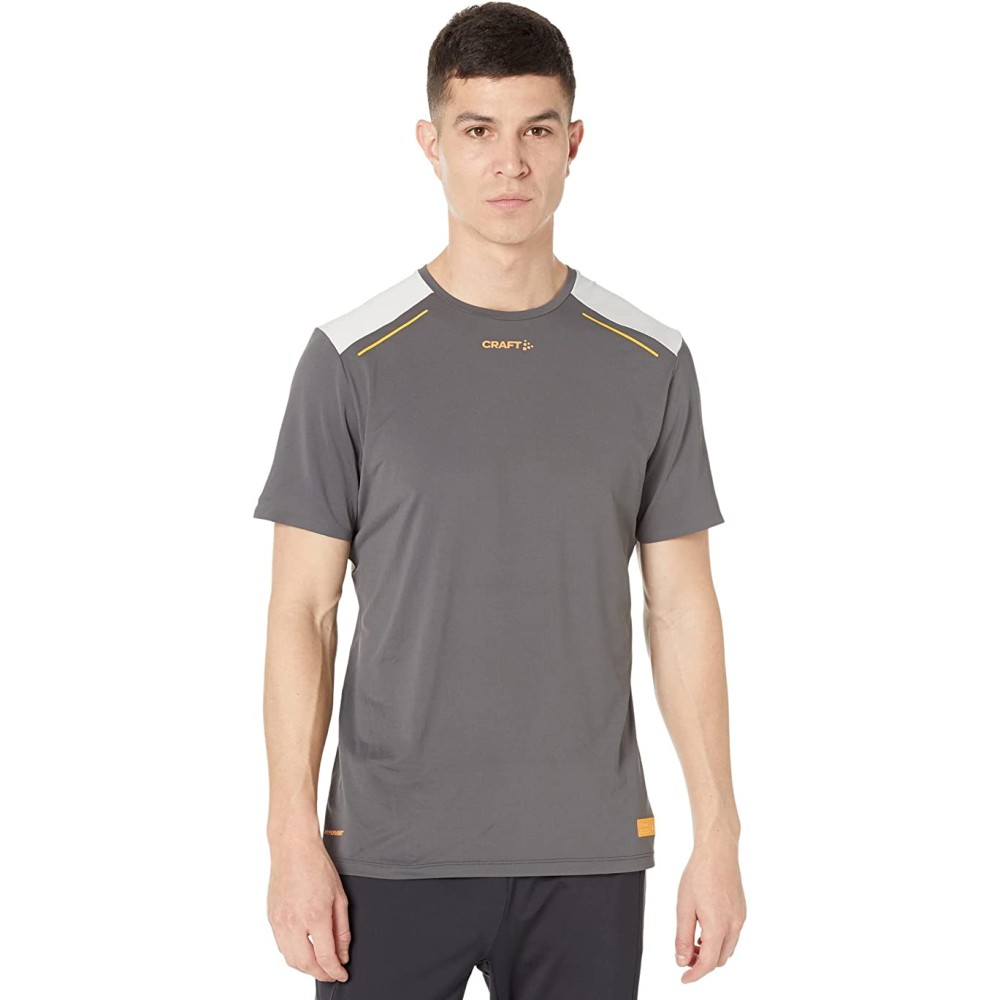 CRAFT PRO HYPERVENT SS TEE M GRIGIA