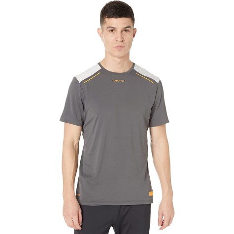 CRAFT PRO HYPERVENT SS TEE M GRIGIA