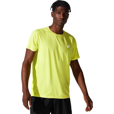 ASICS T-SHIRT RUN GIALLA