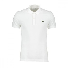 POLO LACOSTE SLIM FIT BIANCO UOMO