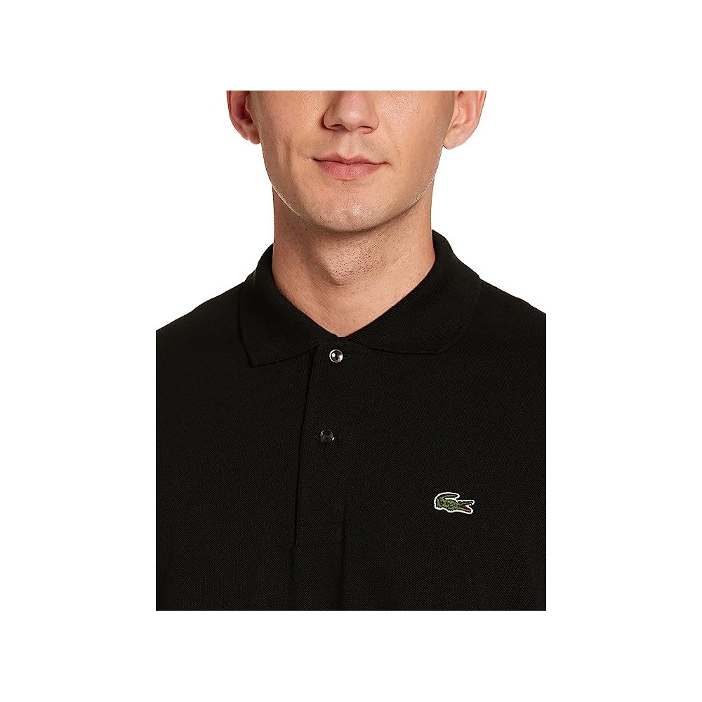 POLO LACOSTE CLASSIC FIT NERA UOMO