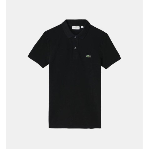 POLO LACOSTE SLIM FIT NERA UOMO