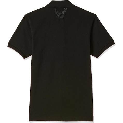 POLO LACOSTE SLIM FIT NERA UOMO