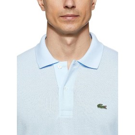 POLO LACOSTE CLASSIC FIT CELESTE UOMO 2