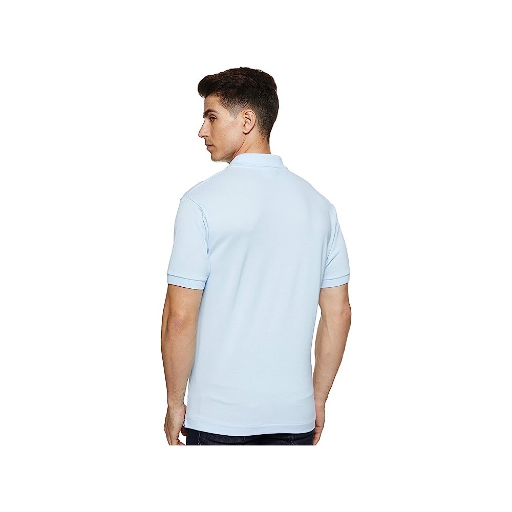POLO LACOSTE CLASSIC FIT CELESTE UOMO