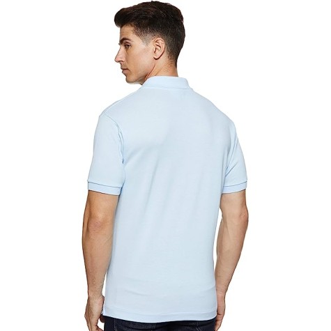 POLO LACOSTE CLASSIC FIT CELESTE UOMO