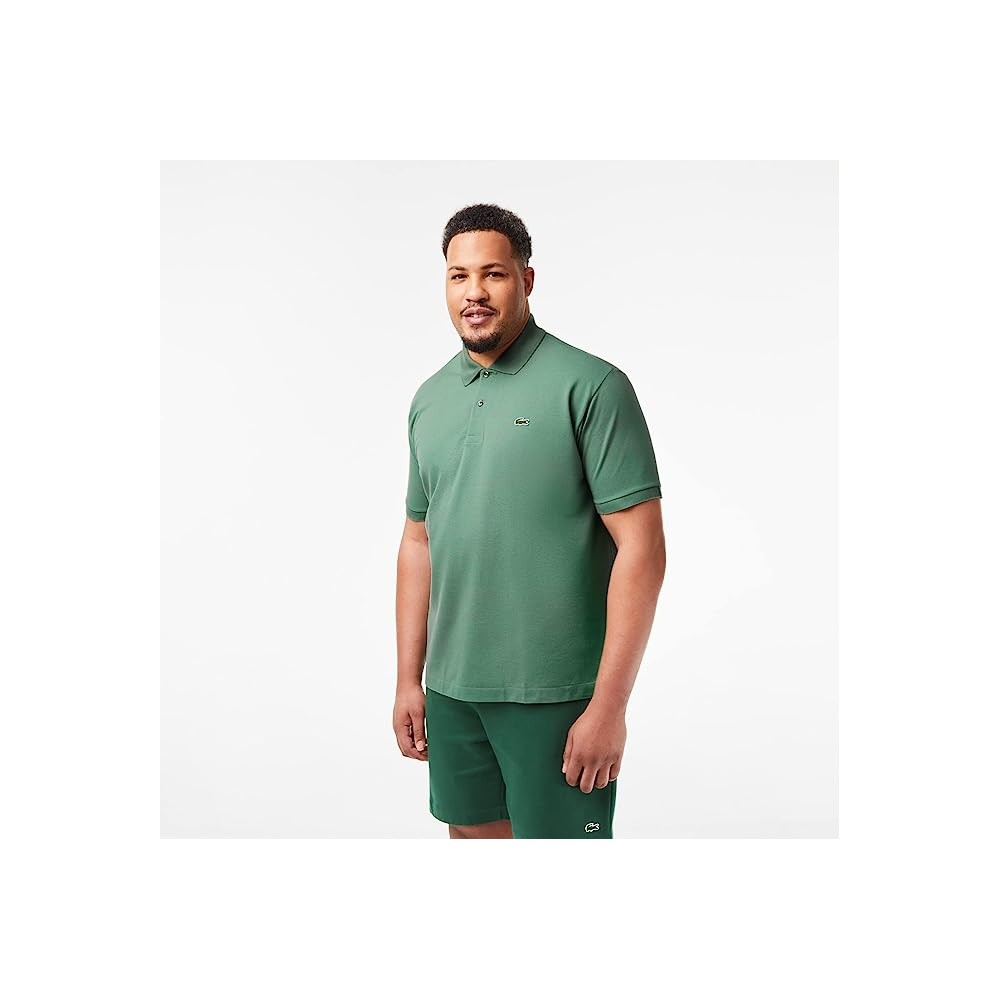 POLO LACOSTE CLASSIC FIT KAKI UOMO