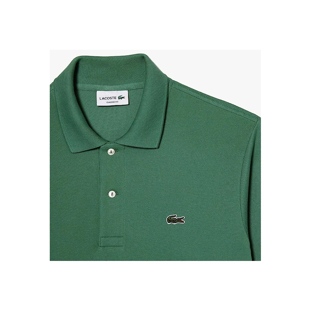 POLO LACOSTE CLASSIC FIT KAKI UOMO