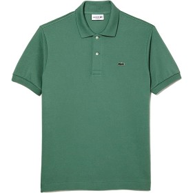 POLO LACOSTE CLASSIC FIT KAKI UOMO