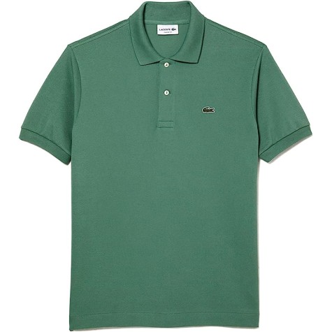 POLO LACOSTE CLASSIC FIT KAKI UOMO