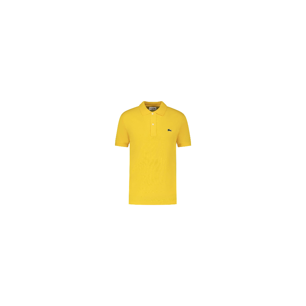 POLO LACOSTE SLIM FIT JAUNE C7T UOMO
