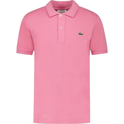 POLO LACOSTE SLIM FIT ROSE UOMO