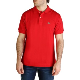 POLO LACOSTE CLASSIC FIT ROUGE UOMO