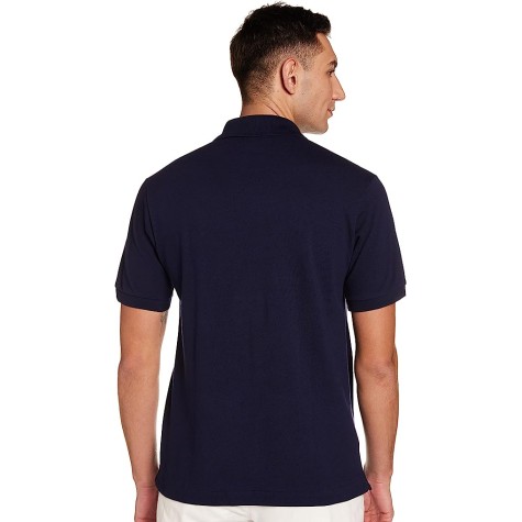 POLO LACOSTE CLASSIC FIT BLEU UOMO