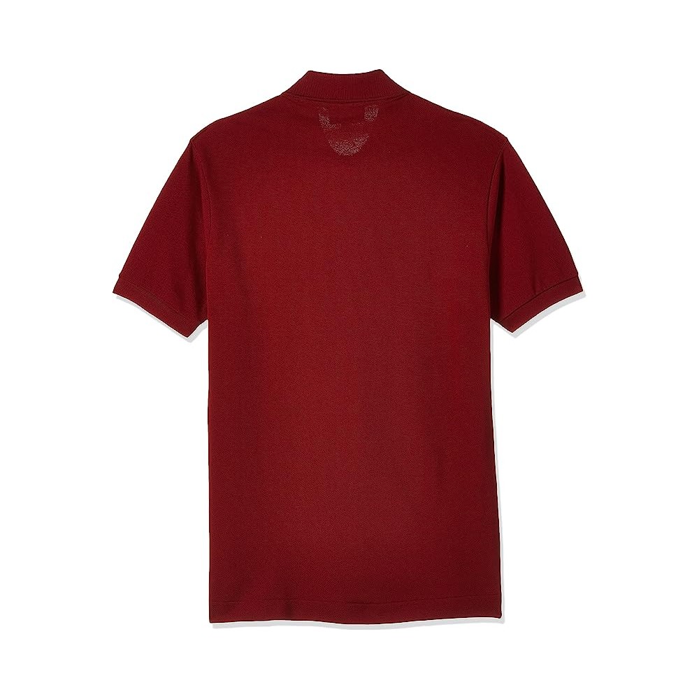 POLO LACOSTE CLASSIC FIT BORDEAUX UOMO