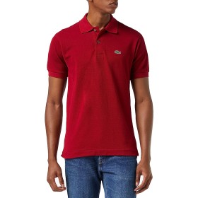POLO LACOSTE CLASSIC FIT BORDEAUX UOMO