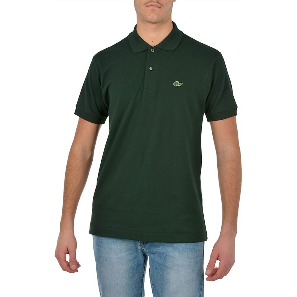 POLO LACOSTE CLASSIC FIT VERT YZP UOMO