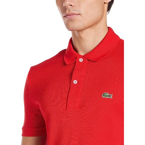 POLO LACOSTE SLIM FIT ROUGE 240 UOMO