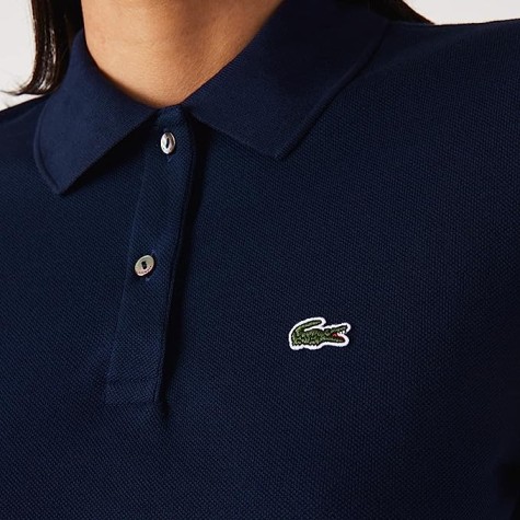 POLO LACOSTE BLU DONNA