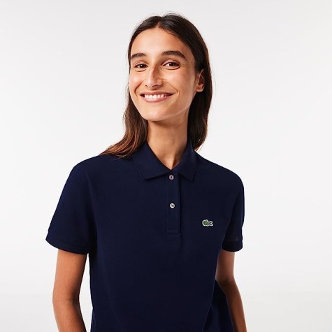 POLO LACOSTE BLU DONNA