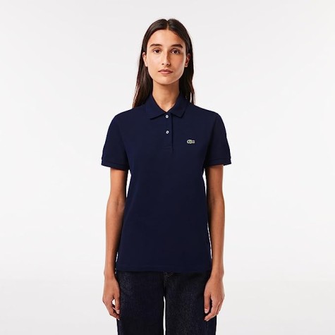 POLO LACOSTE BLU DONNA