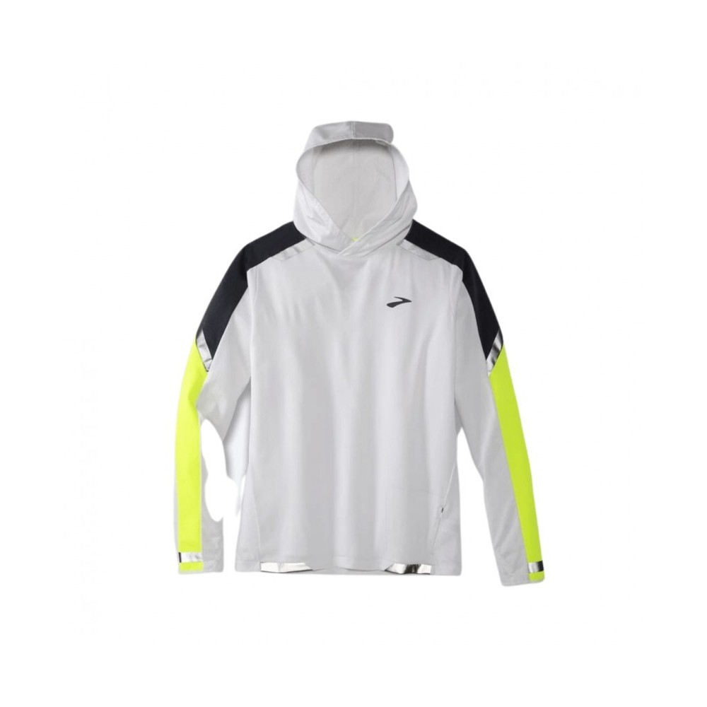 BROOKS RUN VISIBLE THERMAL HOODIE UOMO