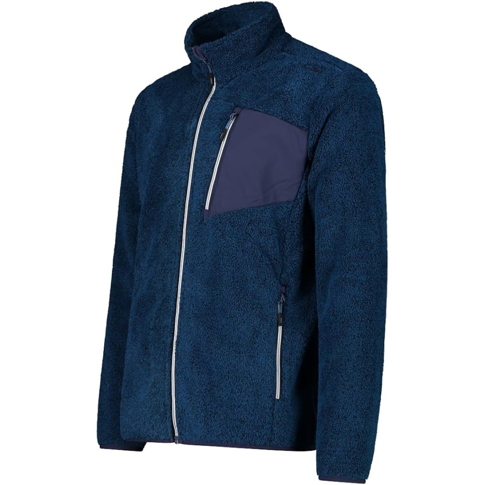 CMP PILE MAN JACKET BLU