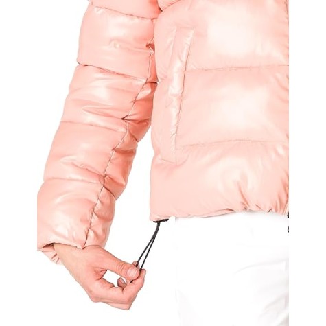 ROSSIGNOL W SHINY BOMBER PASTEL PINK