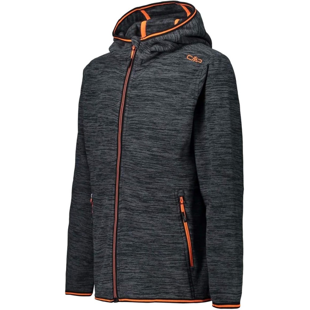 CMP KID JACKET FIX HOOD