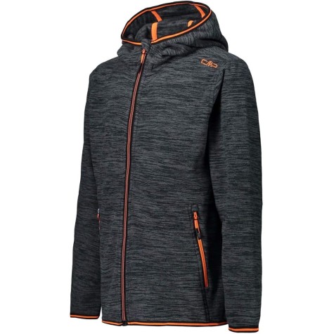 CMP KID JACKET FIX HOOD