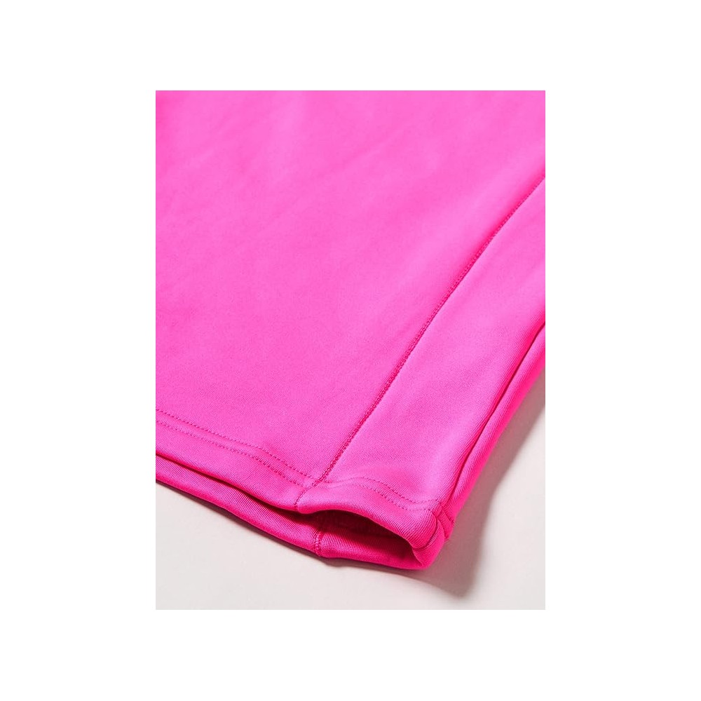 CMP KID G SWEAT PILE ROSA FLUO