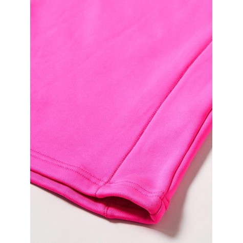 CMP KID G SWEAT PILE ROSA FLUO