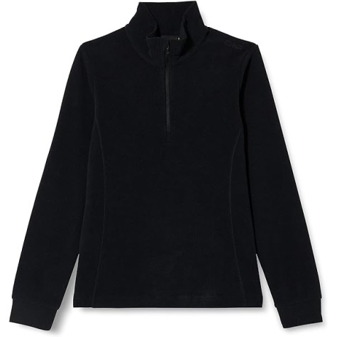 CMP KID G SWEAT PILE NERO
