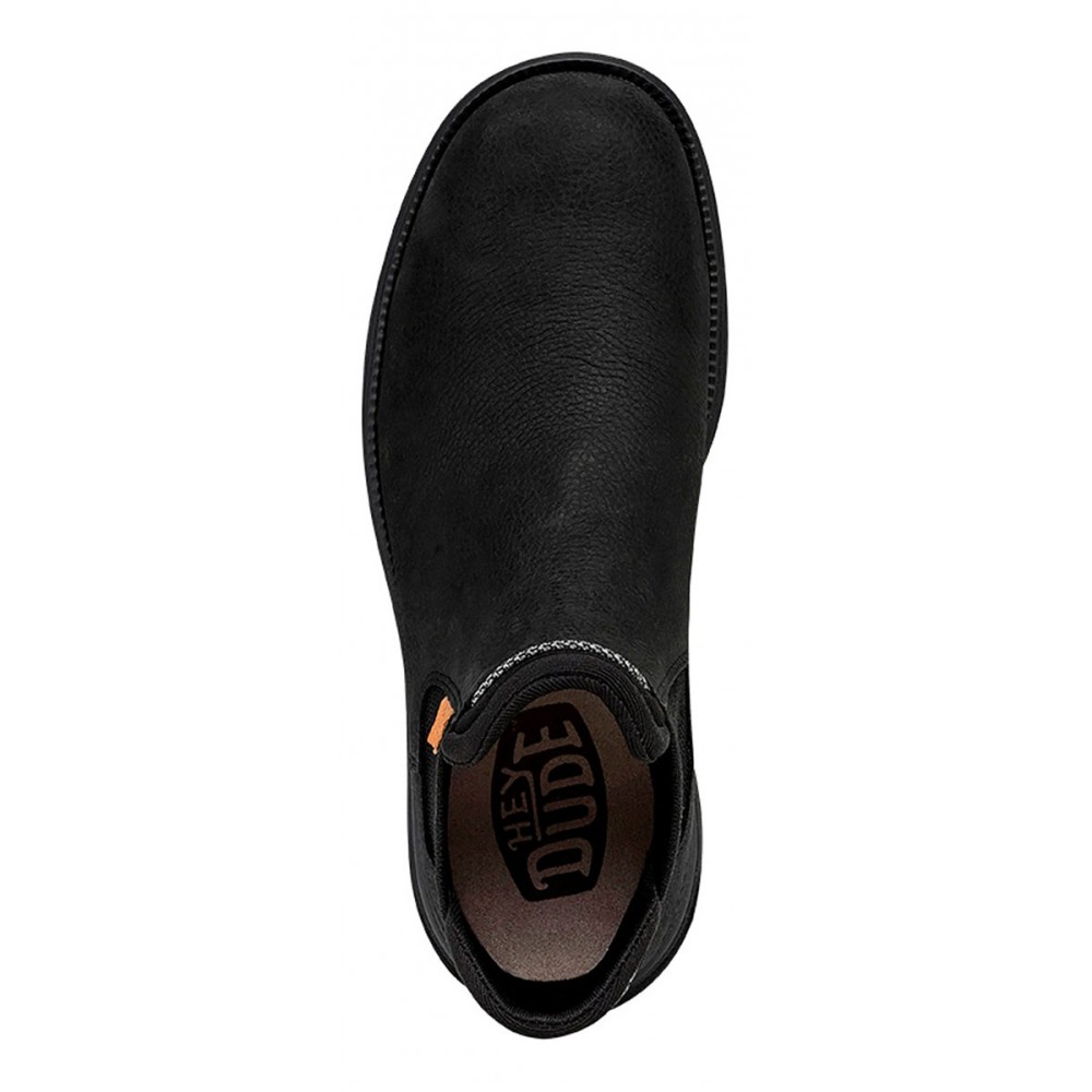 HEY DUDE BRANSON BOOT M CRAFT LEATHER BLACK