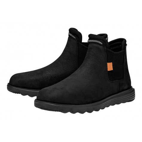HEY DUDE BRANSON BOOT M CRAFT LEATHER BLACK