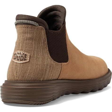 HEY DUDE BRANSON BOOT SUEDE W COGNAC