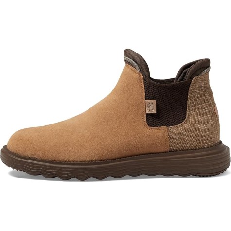 HEY DUDE BRANSON BOOT SUEDE W COGNAC