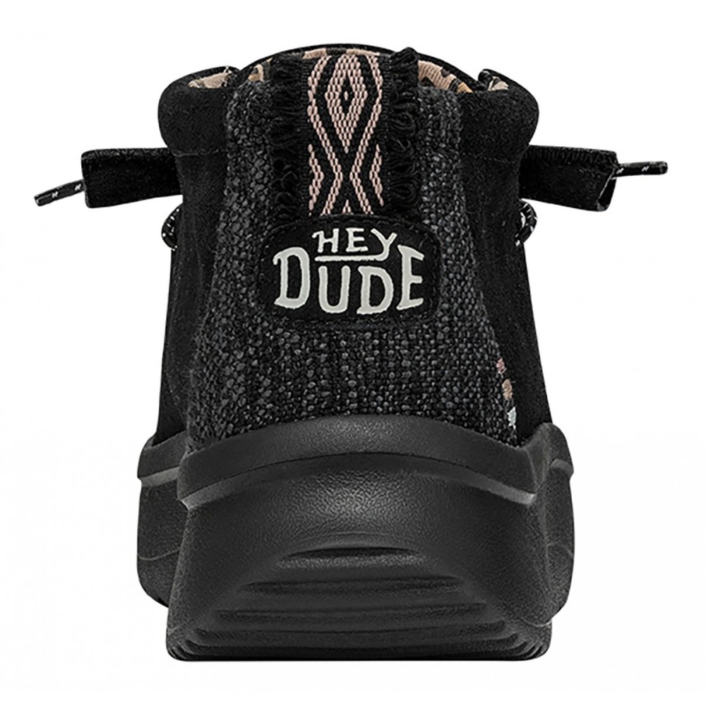 HEY DUDE WENDY PEAK HI SUEDE BLACK