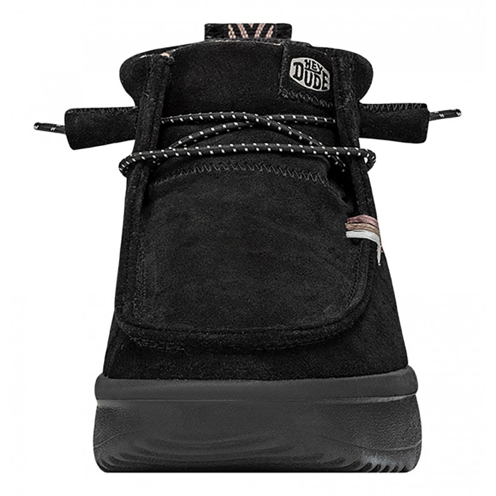 HEY DUDE WENDY PEAK HI SUEDE BLACK